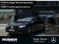 Schwarz / obsidianschwarz Gebraucht 2024 Mercedes EQE500 Advanced Plus Limousine | 59.875 € (Fairer Preis)