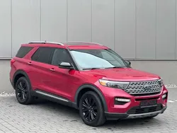 Rapid red metallic tinted clea Gebraucht 2021 Ford Explorer Limited SUV | 32.850 €