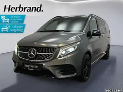 Selenitgrau metallic Gebraucht 2022 Mercedes V300 Edition Van / Kleinbus | 59.890 € (Teuer)