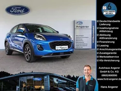 Dynamicblau metallic Gebraucht 2021 Ford Puma Titanium SUV | 16.990 € (Guter Preis)