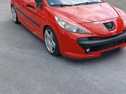 Rot Gebraucht 2008 Peugeot 206 CC Cabrio | 1.200 € (Fairer Preis)