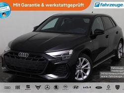 Schwarz Neu 2025 Audi A3 S-Line Limousine | 33.683 € (Superpreis)