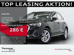 Mythosschwarz metallic Gebraucht 2024 Audi Q3 S-Line SUV | 39.540 € (Fairer Preis)