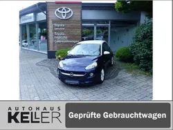Ocean blue perleffekt Gebraucht 2017 Opel Adam Unlimited Kleinwagen | 9.990 € (Fairer Preis)