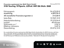 Weiß Gebraucht 2021 BMW 318 Sport Line Kombi | 23.350 € (Fairer Preis)