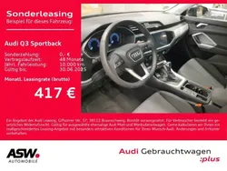 Daytonagrau perleffekt Gebraucht 2024 Audi Q3 Sportback S-Line SUV | 36.930 € (Superpreis)
