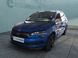 Blau Gebraucht 2021 Skoda Karoq SportLine SUV | 27.559 € (Etwas zu teuer)