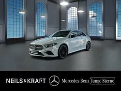Weiß Gebraucht 2021 Mercedes A250 Night Limousine | 33.780 € (Teuer)