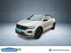 Silber Gebraucht 2021 VW T-Roc Cabriolet R-line Cabrio | 21.450 € (Superpreis)