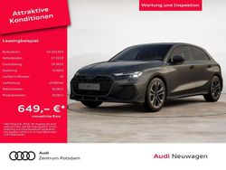 Daytonagrau perleffekt Neu 2025 Audi A3 Sportback e-tron S-Line Kleinwagen | 54.999 €