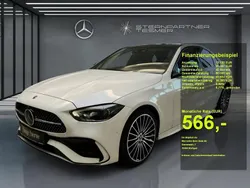 Weiß Gebraucht 2024 Mercedes C300 AMG Limousine | 52.390 € (Teuer)
