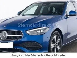 Spektralblaumetallic (metallic) Gebraucht 2024 Mercedes C300e Avantgarde Kombi | 49.500 € (Teuer)
