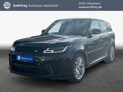 Santorini black metallic Gebraucht 2021 Land Rover Range Rover Sport SVR SUV | 76.151 € (Fairer Preis)