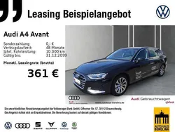 Schwarz Gebraucht 2024 Audi A4 Advanced Plus Kombi | 30.690 € (Superpreis)