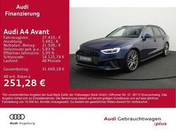 Navarrablau metallic Gebraucht 2022 Audi A4 S-Line Kombi | 27.410 € (Guter Preis)