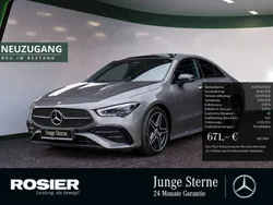 Grau / mountaingrau Gebraucht 2024 Mercedes CLA220 Advanced Plus Limousine | 43.890 € (Etwas zu teuer)