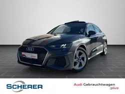 Grau Gebraucht 2022 Audi A3 Sportback S-Line Limousine | 26.500 € (Fairer Preis)