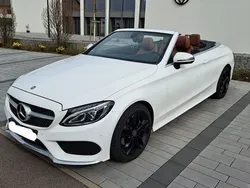 Weiß Gebraucht 2017 Mercedes C180 AMG Cabrio | 22.999 € (Guter Preis)