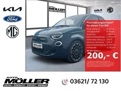 Grün Gebraucht 2022 Fiat 500e La Prima Kleinwagen | 18.899 € (Fairer Preis)