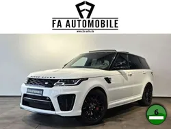 Fuji weiss (metallic) Gebraucht 2020 Land Rover Range Rover Sport SVR SUV | 84.740 € (Etwas zu teuer)