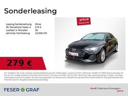 Mythosschwarz metallic Gebraucht 2025 Audi A3 S-Line Limousine | 33.990 € (Fairer Preis)