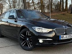 Schwarz Gebraucht 2019 BMW 320 Luxury Line Kombi | 19.900 € (Fairer Preis)