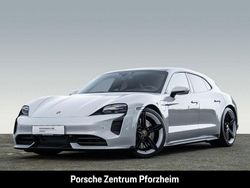 Grau Gebraucht 2022 Porsche Taycan Turbo Sport Turismo Limousine | 95.880 € (Teuer)