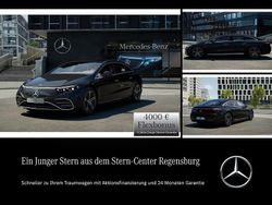 Schwarz Gebraucht 2024 Mercedes EQS450+ AMG Limousine | 70.990 € (Teuer)