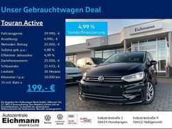 Schwarz Gebraucht 2022 VW Touran Active Van / Kleinbus | 29.990 € (Teuer)