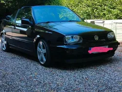Schwarz Gebraucht 1997 VW Golf Cabriolet Cabrio | 3.900 € (Etwas zu teuer)