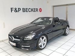 Obsidianschwarz metalliclack Gebraucht 2012 Mercedes SLK200 AMG line Cabrio | 20.750 € (Fairer Preis)