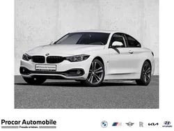 Weiß Gebraucht 2020 BMW 420 Sport Line Coupé | 29.299 € (Superpreis)