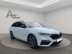 Bila moon/moon white Gebraucht 2022 Skoda Octavia RS Kombi | 31.999 € (Fairer Preis)