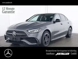 Metalliclack selenitgrau Gebraucht 2023 Mercedes C300e AMG line Limousine | 38.699 € (Guter Preis)