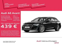 Schwarz Gebraucht 2024 Audi A6 S-Line Kombi | 63.890 €