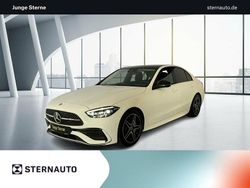 Unilack polarweiß Gebraucht 2024 Mercedes C300 AMG line Limousine | 48.980 € (Etwas zu teuer)