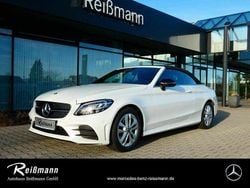 Weiß Gebraucht 2021 Mercedes C200 AMG line Cabrio | 33.300 € (Guter Preis)