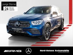 Brillantblau metallic Gebraucht 2020 Mercedes GLC300e AMG SUV | 35.490 € (Fairer Preis)