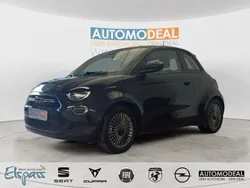 Onyx schwarz) (schwarz Gebraucht 2021 Fiat 500e Icon Kleinwagen | 14.489 € (Superpreis)