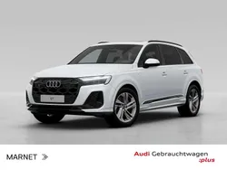 Gletscherweiß metallic Gebraucht 2024 Audi Q7 S-Line SUV | 72.980 € (Guter Preis)