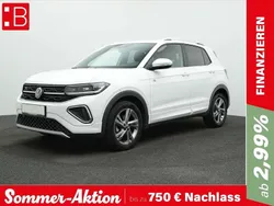 Weiss Gebraucht 2024 VW T-Cross R-line SUV | 25.190 € (Fairer Preis)