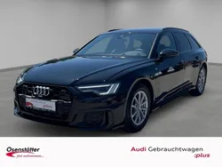 Schwarz Gebraucht 2024 Audi A6 S-Line Kombi | 48.760 €