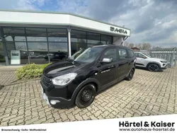 Perlmuttschwarz (schwarz) Gebraucht 2020 Dacia Lodgy Stepway Van / Kleinbus | 14.690 € (Fairer Preis)