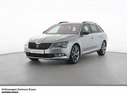 Business grau metallic Gebraucht 2018 Skoda Superb SportLine Kombi | 20.960 € (Fairer Preis)