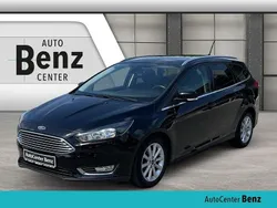 Schwarz Gebraucht 2016 Ford Focus Titanium Kombi | 10.490 € (Etwas zu teuer)