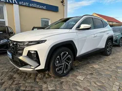 Atlas white Neu 2024 Hyundai Tucson Prime SUV | 41.200 € (Teuer)