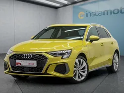 Gelb Gebraucht 2024 Audi A3 e-tron S-Line Kleinwagen | 34.399 € (Etwas zu teuer)