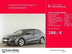 Daytonagrau perleffekt Gebraucht 2021 Audi A3 Sportback e-tron S-Line Limousine | 25.943 € (Fairer Preis)
