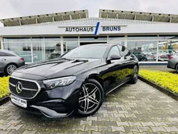 Schwarz Gebraucht 2024 Mercedes E200 Advanced Limousine | 54.885 € (Fairer Preis)