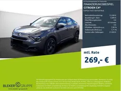 Platinum grau Gebraucht 2022 Citroën C4 Feel Limousine | 18.890 € (Fairer Preis)